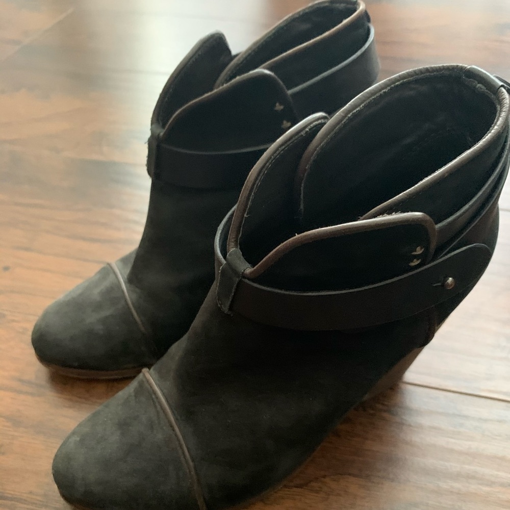 Rag and Bone Harrow Boot Suede Black 37.5